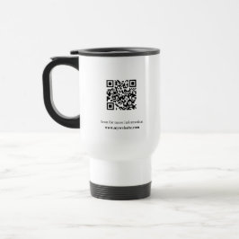 Resemugg med QR-kod