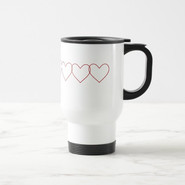 Resemugg med röda hörn (Höger)