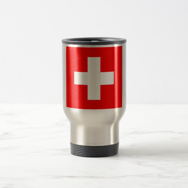 Resemugg med Schweiz Flagga (Center)