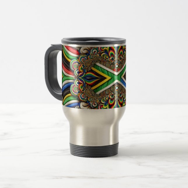 Resemugg med sydafrikanska Färg design (Framsida vänster)