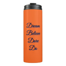 Resemugg Orange Termisk Tumbler