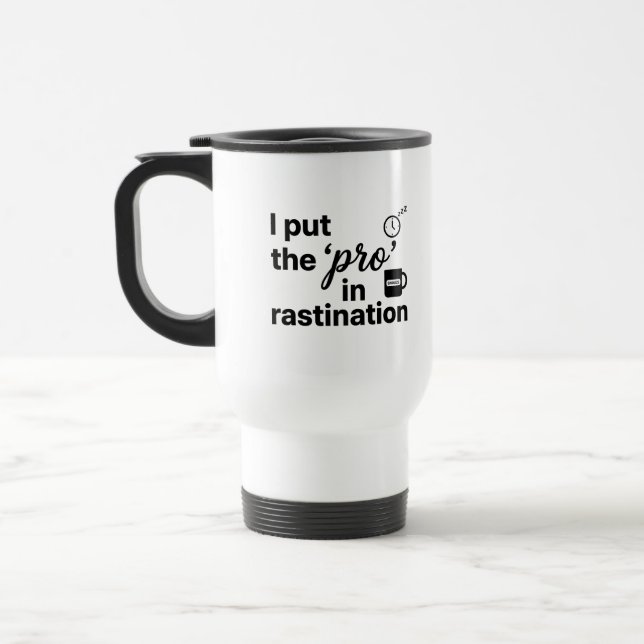 Resemugge 'Pro' Citat om Uppställning Resemugg (Vänster)