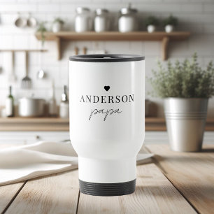 Resemuggen Anpassat namn Pappa Personlig Resemugg