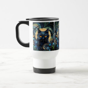 Resemuggen Black Cat och Celestial Måne Resemugg