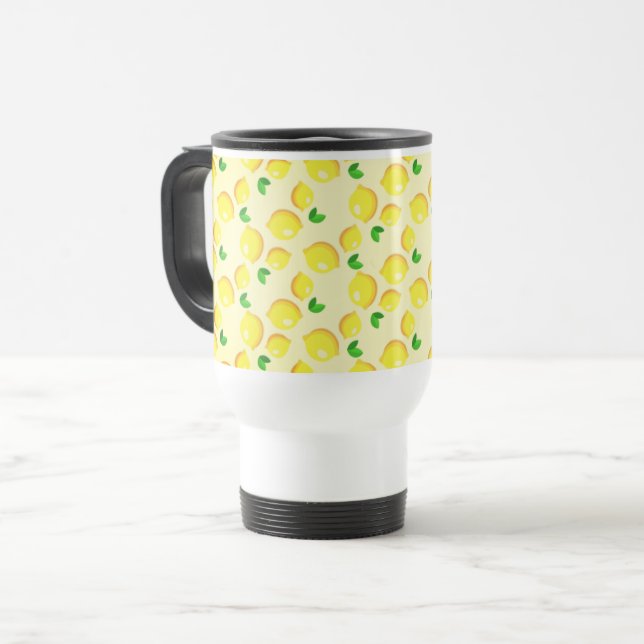 Resemuggen gult Lemons Resemugg (Framsida vänster)