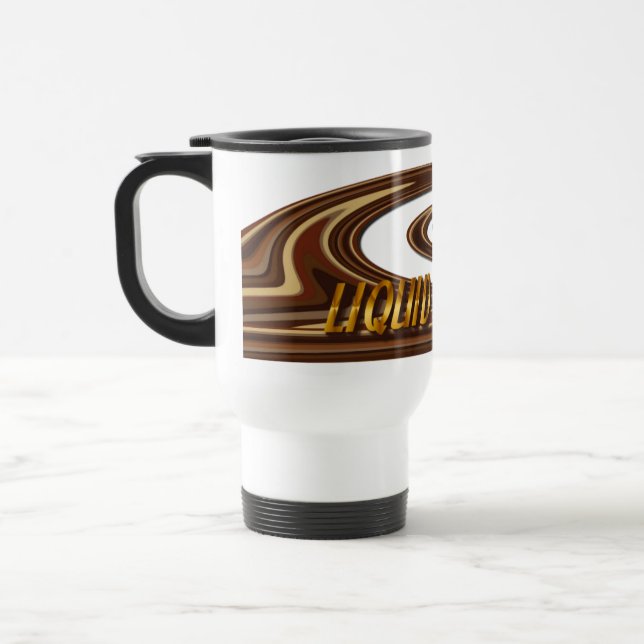 Resemuggen Humor i  för vätskekaffe Resemugg (Vänster)