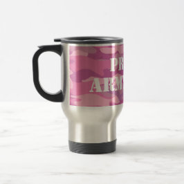 Resemuggen mamma i  med rosa armékamera resemugg