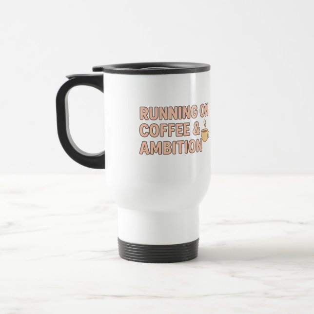 Resemuggen roliga muggar & Kaffe koppar - Kaffe Äl (Vänster)