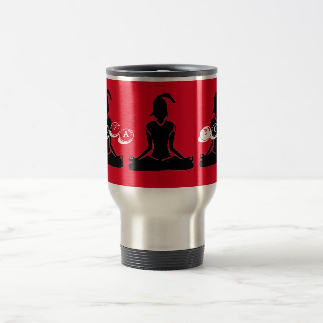 Resemuggen silver & Red "Java Yoga" Resemugg (Center)
