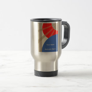 Resemuggens abstrakta utformning resemugg