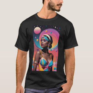 Resenär till avlägsna horisonter och främmande him t shirt