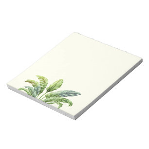 Resenärer Handflatan Träd Tropical Boho Anteckningsblock