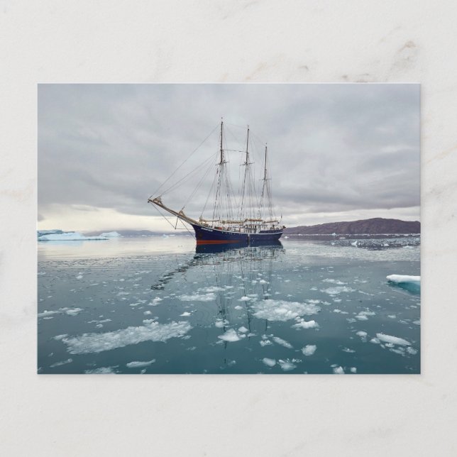 Resenärfartyget Rembrandt van Rijn 1947 Vykort (Framsida)