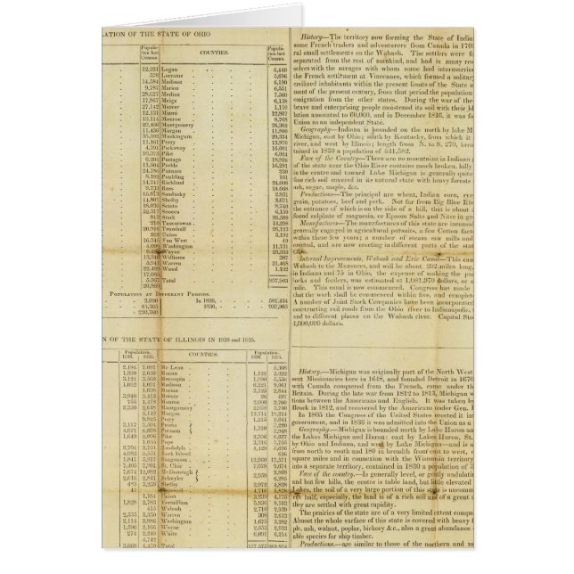 Resenärguide och migrationskatalog hälsningskort (Framsidan)