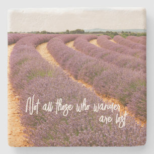Reseofferthemsdekaler på Lavender-foto Stenunderlägg