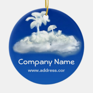 reseornament julgransprydnad keramik