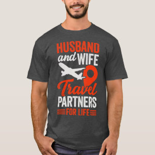 Resepartner för make och fruar för livet t shirt