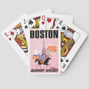 Resepost för Allegheny Airlines till Boston Casinokort