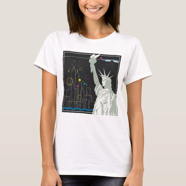 Resepost för flygning med Northwest Airlines T Shirt (Framsida)