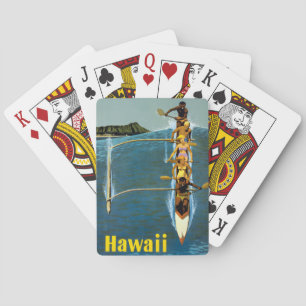 Resepost för United Luft Linjer till Hawaii Casinokort
