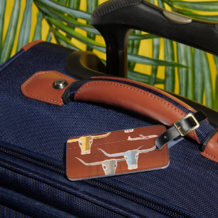 Reseposter för amerikanska flygbolag till Texas Bagagebricka