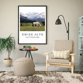 Reseposter, schweizisk kopia, Anpassade Poster