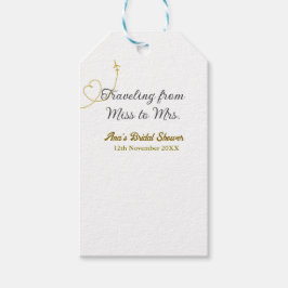 Reser från Fröken till Fru möhippa lägg till namn Presentetikett