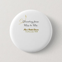 Reser från Fröken till Mrs bröllopsfest lägg till  Knapp