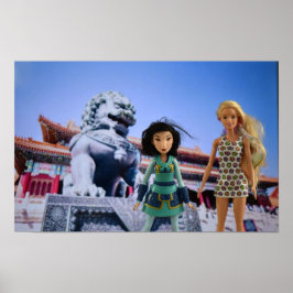 Reser runt världen. Kina. Poster