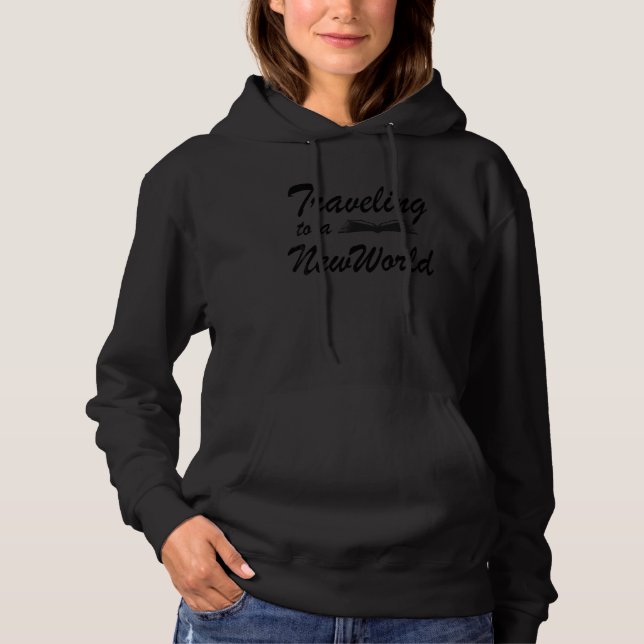 Reser till en ny värld t shirt (Framsida)