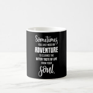 Reseresor Citat Äventyr citat Gift Idea Kaffemugg