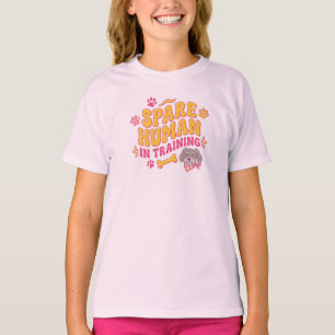 Reserv mänsklig hundmugg, personlig med namn t shirt