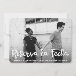 Reserva la Fecha White Text Overlay Photo Spain Spara Datumet