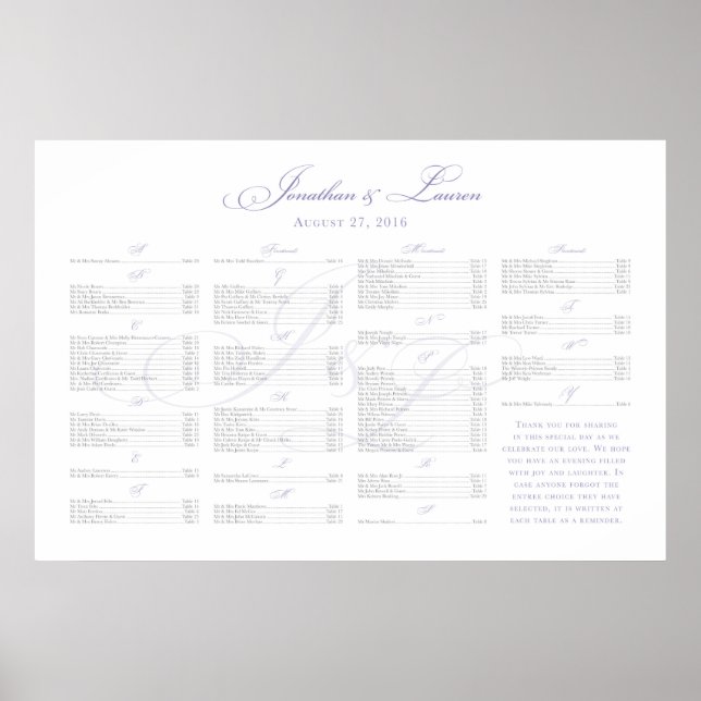 ***RESERVED** för Jonathan+Lauren Poster (Framsidan)