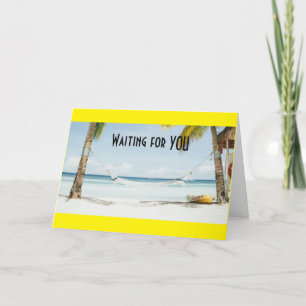 **RESERVERA DEN HAMMOCK** HJÄLP DU ÄR RETISERAD KORT