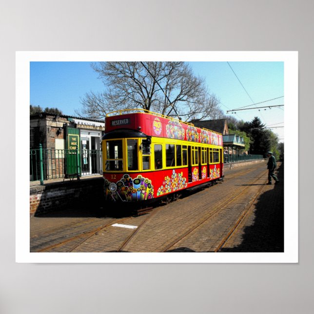 Reserverad bricka i Colyton station Poster (Framsidan)