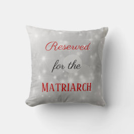 Reserverad för Matriarch Mor Kudde