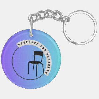 Reserverad för Nyckelring av innehavare av inkasse