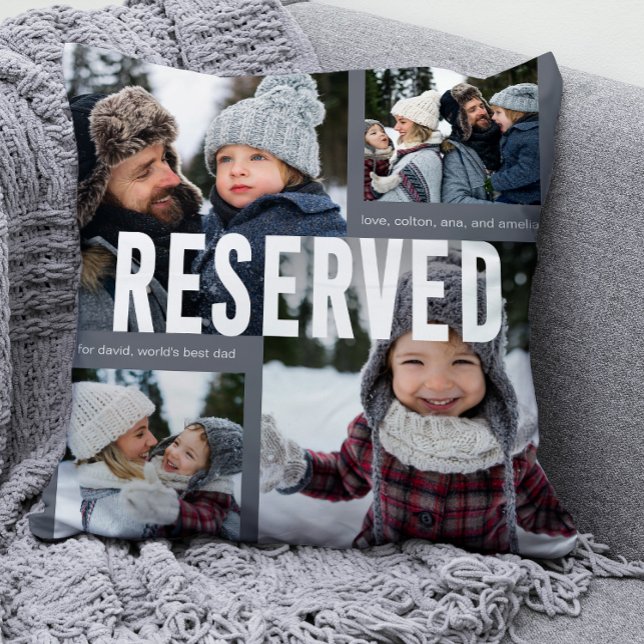 Reserverad för världens bästa fotopatblått i Pappa Kudde (Skapare uppladdad)