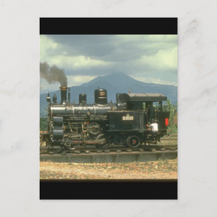 Reserverad rackmonterad tank vid_Steam Tåg Vykort