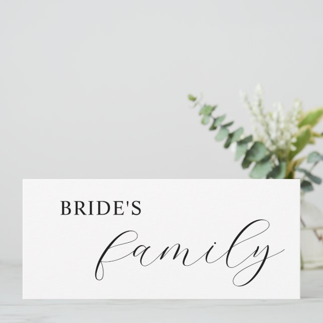 Reserverade platskort för elegant inbjudningar (Stående Fram)