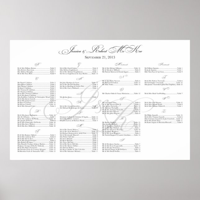 ***RESERVERAT FÖR Jessica+Robert 36x24** Poster (Framsidan)