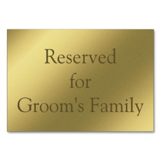 Reserverat grafikkort i bakgrunden Bord i Guld Bordsnummer