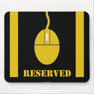 Reserverat parkera musmatta
