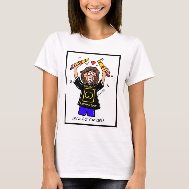 Reserverat parkera tee shirt (Framsida)