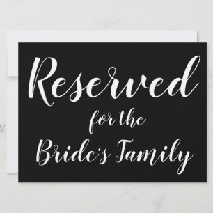 Reserverat tecken - Brides Family