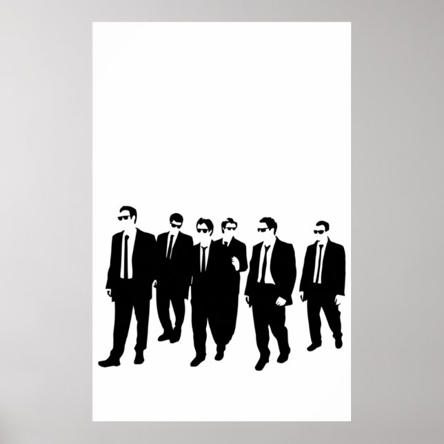 Reservoir Hundar Poster (Framsidan)