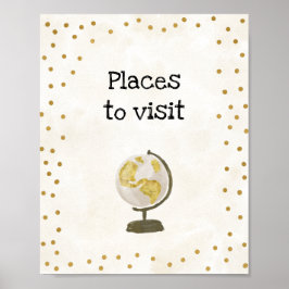 Resesign för bröllopsfest med resatema poster