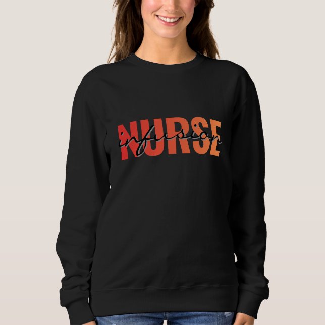 Resesjuksköterska Typografi Design T Shirt (Framsida)