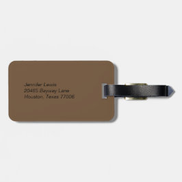 Resetagg för kittengar bagagebricka